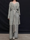 Mutedance 25 Spring/Summer Silk Linen Loose Trousers Series MD-MD25SS82-GREY MD25SS77